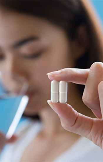 Graphic text reading 'What is Lipozene?' in bold white and yellow letters on a blue background, introducing the weight loss supplement.